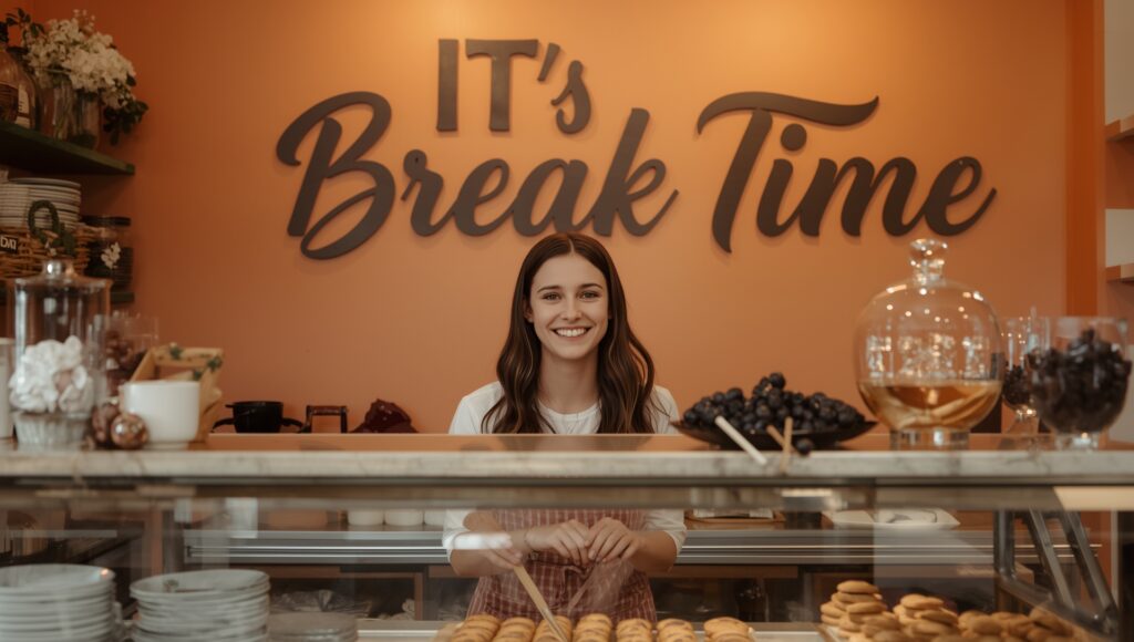 its break time